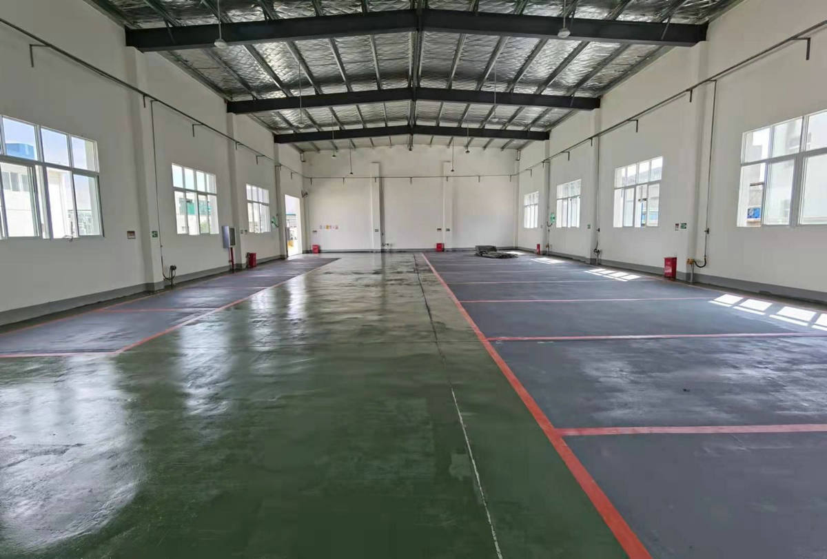 Inside the workshop and supporting warehouse